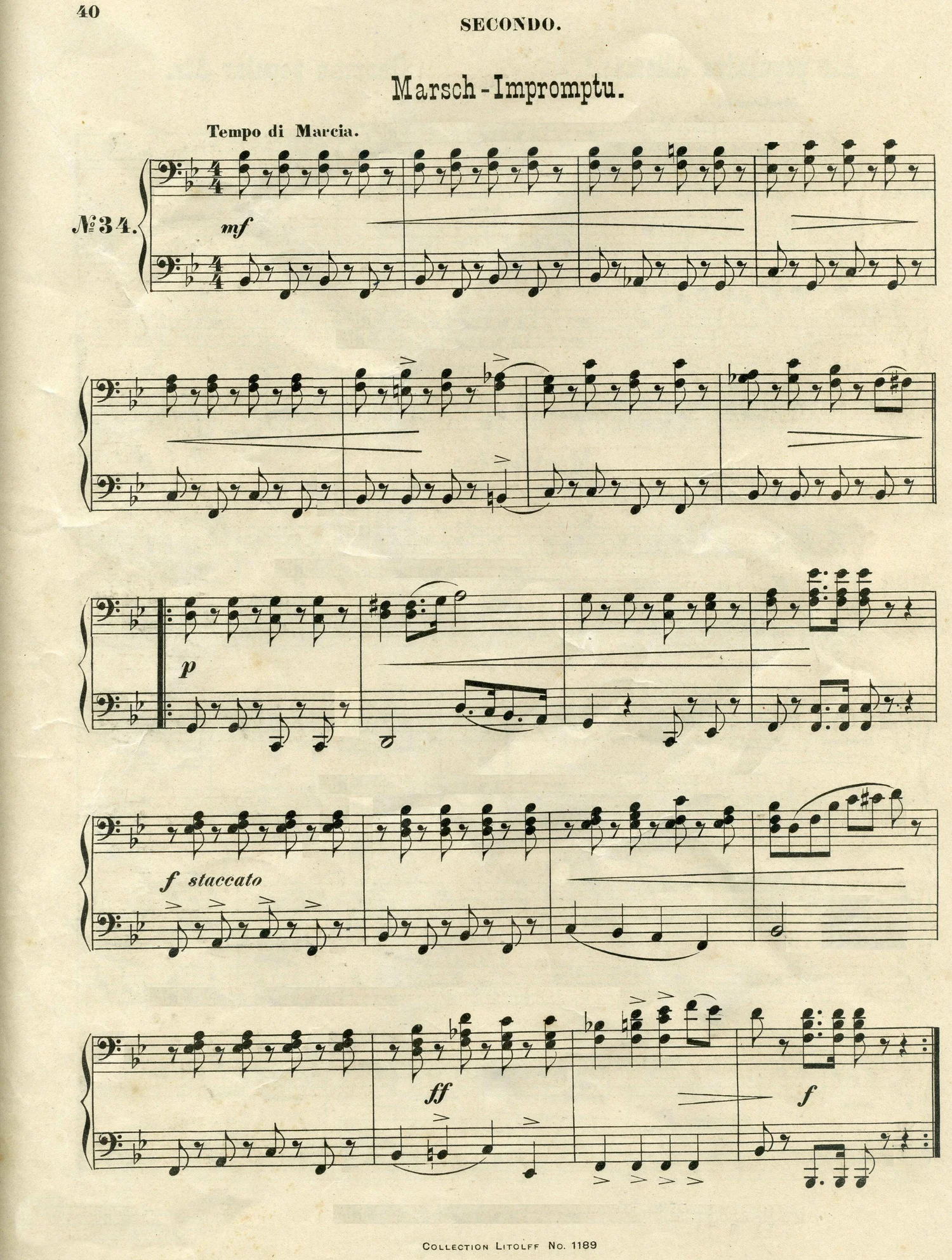 Original March Impromptu cipher score - the unsolved puzzle