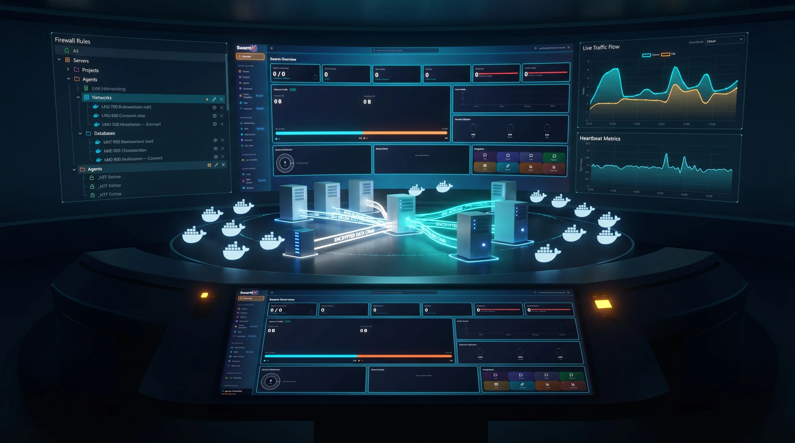 SwarmK - Docker Swarm infrastructure management platform