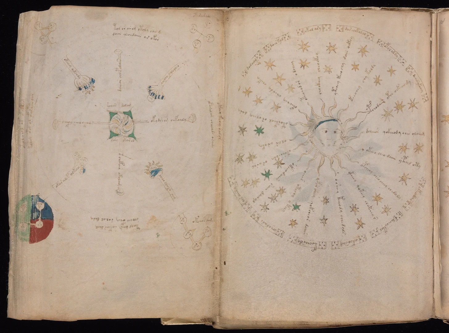 Star Map and Legend Spread