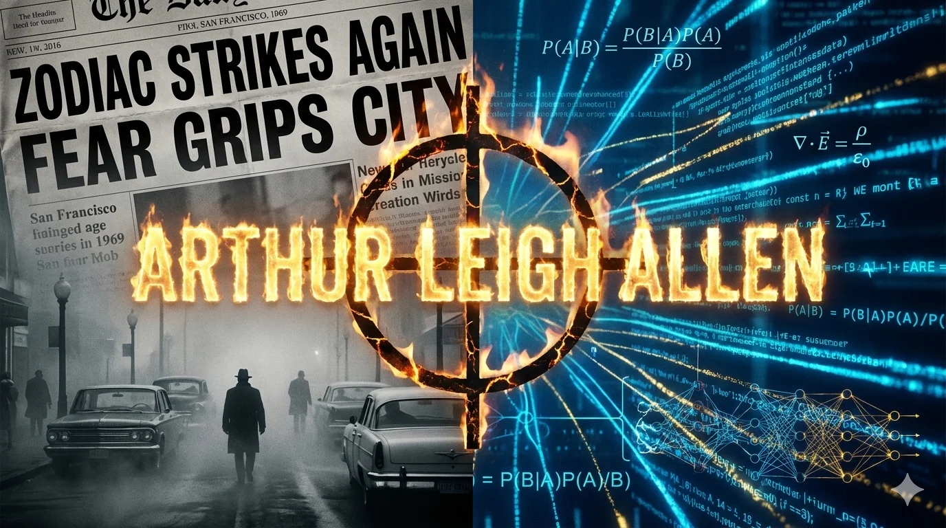 The Zodiac Solved - Mathematical proof revealing LEE ALLEN as the Zodiac Killer through cipher analysis